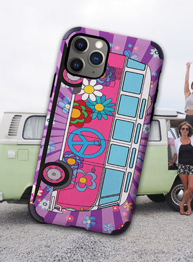 大众露营车手机壳se17plus苹果12XSMAX13XR14适用iphone11PRO15Ultra华为安卓可定制