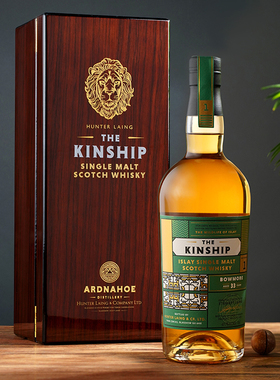 波摩33年1989波本桶亨特梁家族2022艾雷节限量版KINSHIP BOWMORE
