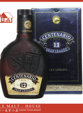 哥斯达黎加世纪甄选12年陈酿朗姆酒Centenario 12 Gran LegadoRum