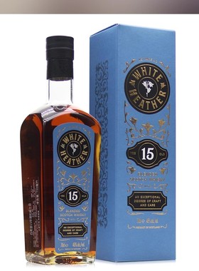 格兰纳里奇白希瑟15年调和威士忌HITE HEATHER 单一麦芽威士忌