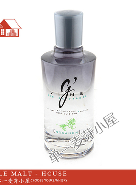 无盒 法国纪梵金酒  G'Vine Nouaison gin 700ml  43.9% 原装进口