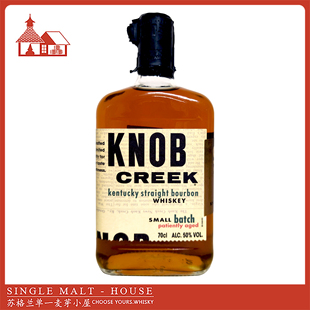 无盒 诺不溪美国肯塔基波本威士忌 Knob Creek 50% 700毫升 洋酒