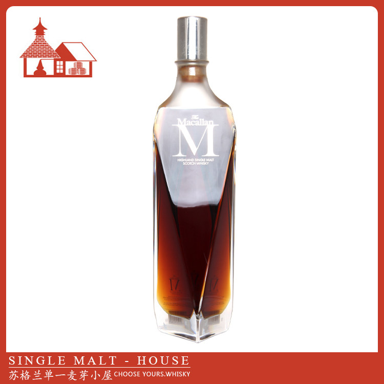 大M璀璨 麦卡伦1824大师系列 苏格兰单一麦芽威士忌  Macallan M