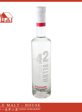 无盒 低调42纬新西兰伏特加西番莲味热情果42 Below Passionfruit