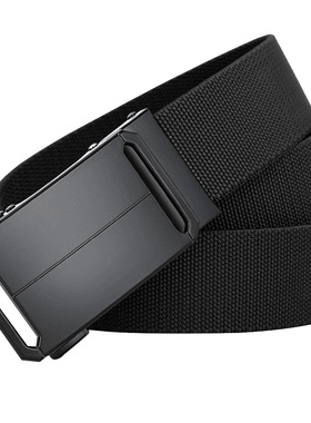 男士腰带弹力自动扣设计户外休闲裤腰带夏季轻便透气皮带弹力裤带