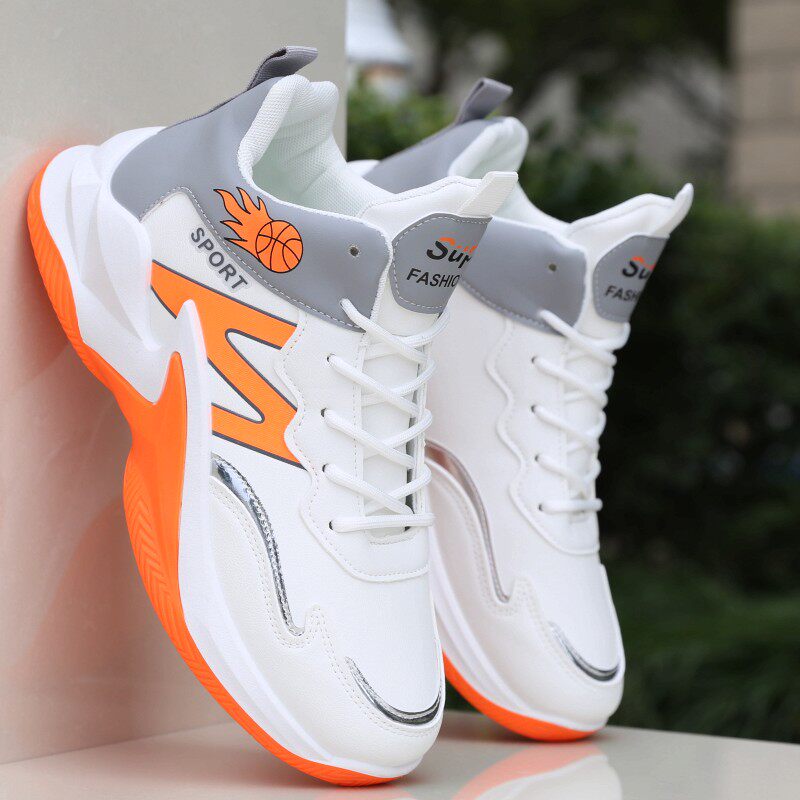 高帮篮球男鞋秋冬季防滑耐磨运动鞋学生跑步潮鞋防水减震实战球鞋