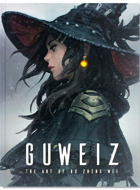 现货 英文原版 Art of Guweiz 原画师Guweiz插画作品集 顾正炜插画艺术集 暗夜 Zheng Wei Gu 日系漫画科幻动漫科幻风 3dtotal