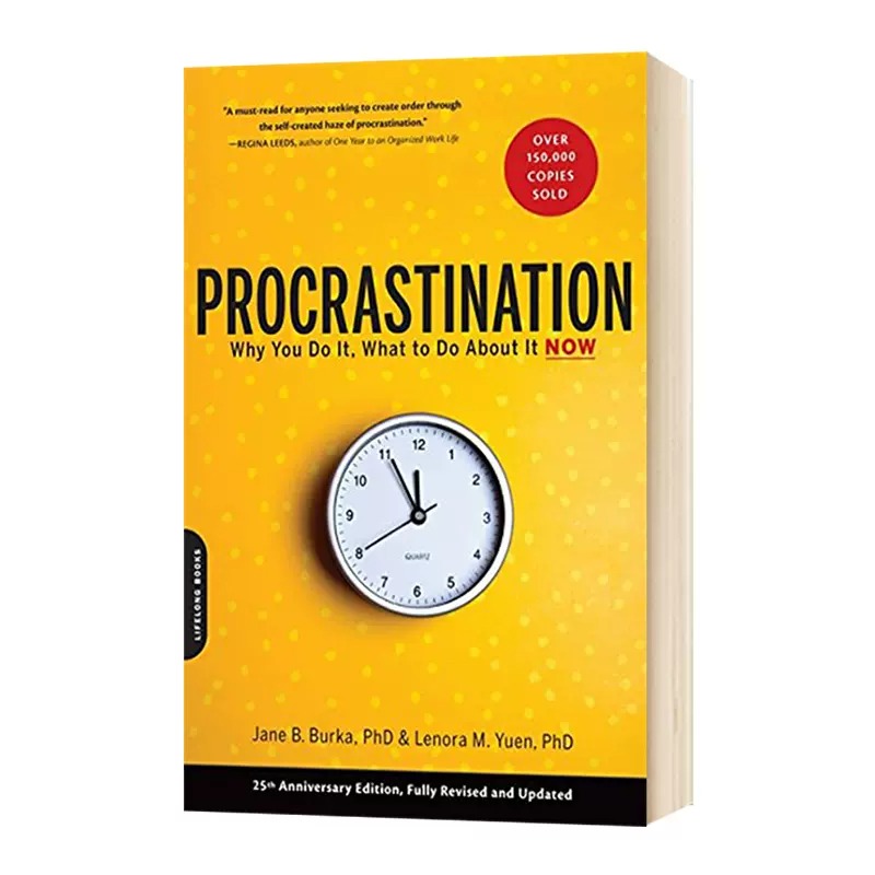 现货  英文原版 拖延症  Procrastination   成功励志 自我提升 Jane B. Burka