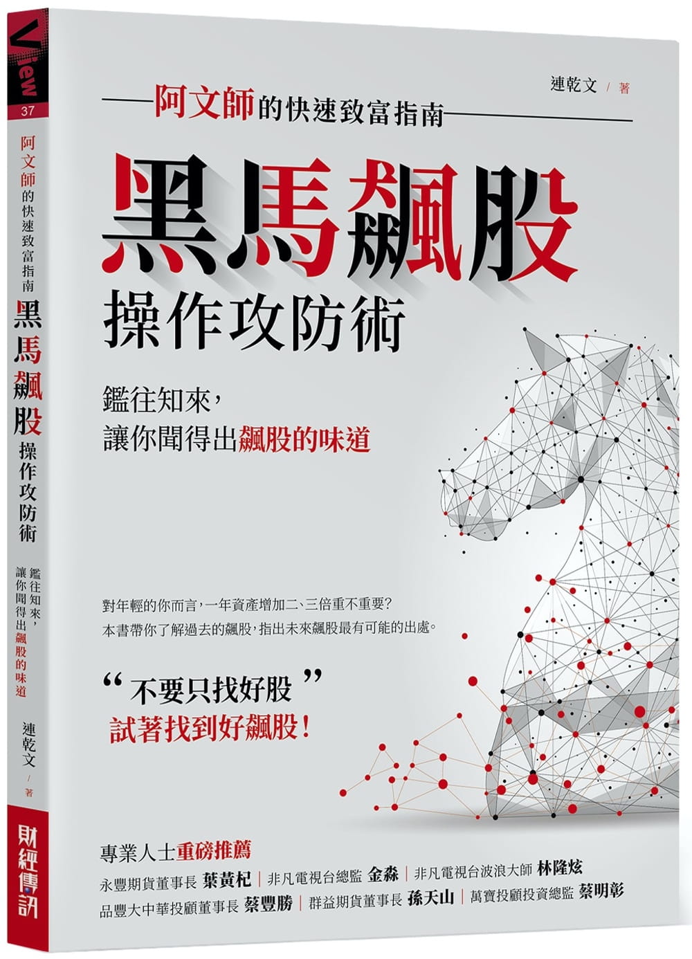 预售正版  连干文黑马飙股操作攻防术：阿文师的快速致富指南财经传讯商业理财 原版进口书