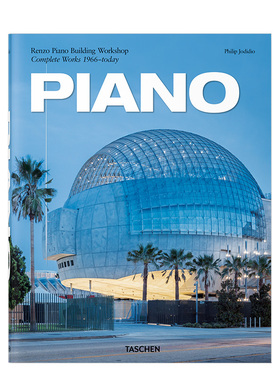 现货 英文原版Piano. Complete Works 1966–Today. 2021 Edition 皮亚诺建筑设计作品集1966年至2021年版 英文原版进口图书