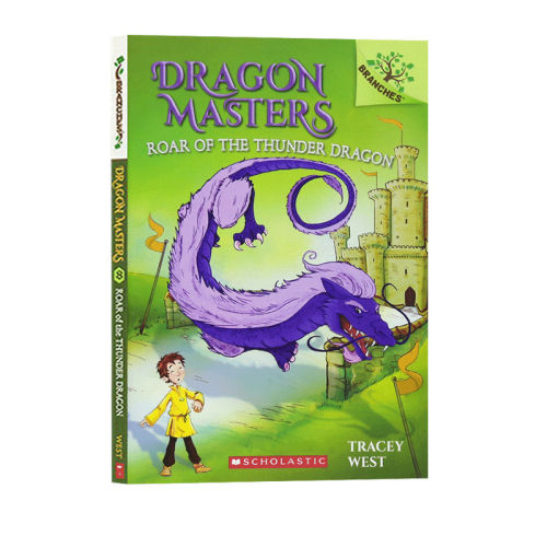 现货 英文原版 Dragon Masters #08: Roar Of The Thunder Dragon 学乐大树系列：驯龙大师08 英文原版 儿童读物 6-12岁