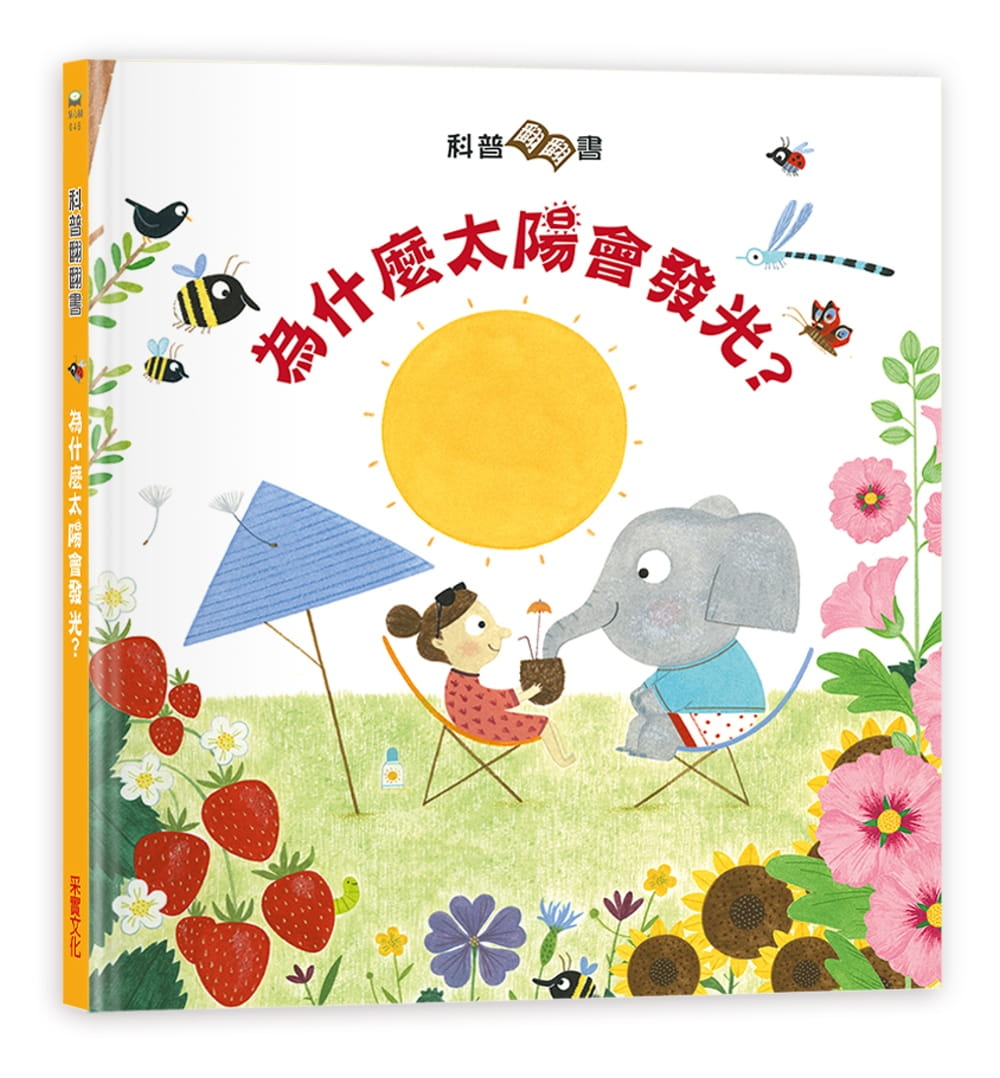 现货正版  凯蒂‧戴纳斯太阳为什么会发光？【英国Usborne科普翻翻书系列】采实文化!童书 青少年文学 原版进口书