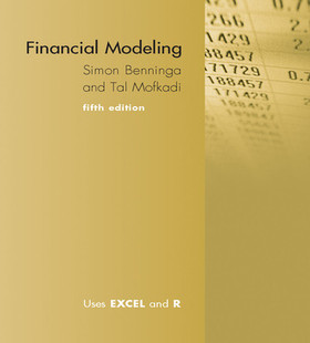 Excel Modeling 第5版 本尼卡 英文原版 金融建模 现货 Python Simon 教程 西蒙 Financial 财务 Benninga