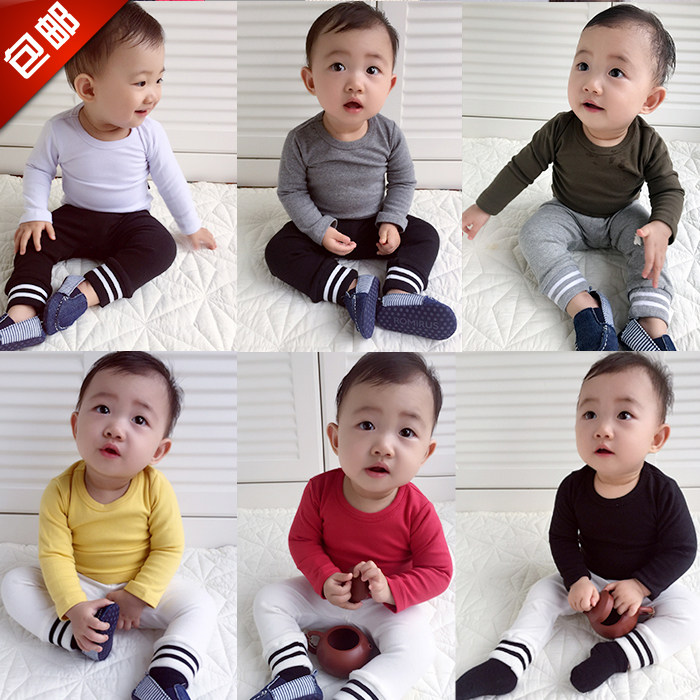 男童长袖t恤薄款女童秋季纯棉上衣宝宝秋装婴儿打底衫多色儿童潮,童装/婴儿装/亲子装,T恤,淘宝优惠券,粉丝福利购,淘宝优惠卷