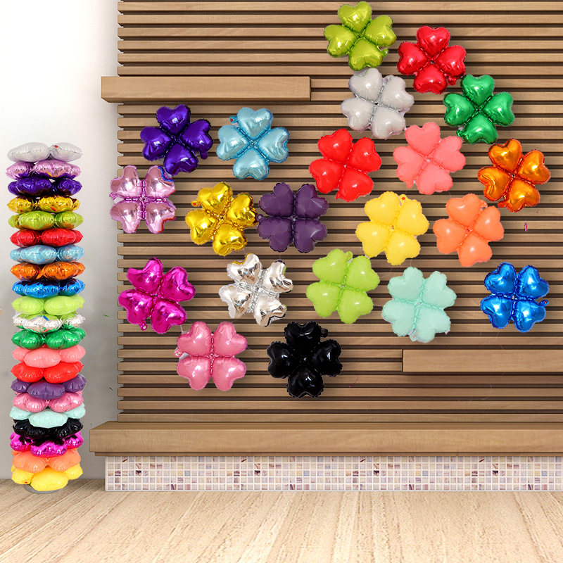 卡通气球拱门铝膜四叶草立柱开业庆典装饰布置路引底座热销好评|ruв категории фестиваль товаров/подарок, шар/плавучих воздушный шар, шар - от Buy2taobao.com для оказания профессиональной услуги покупки агента Taobao