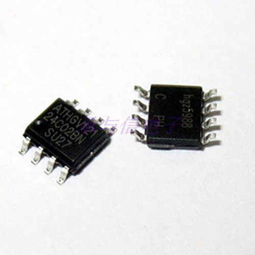at24c02bn sop-8 贴片 丝印24c02bn 施密特触发器ic 存储器芯片