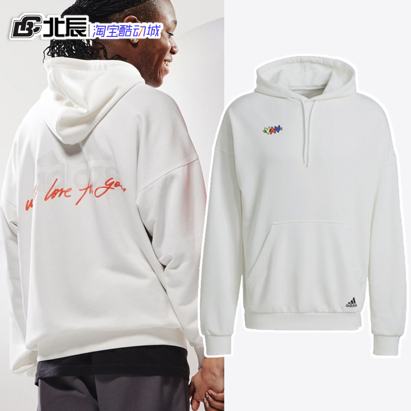 运动休闲宽松连帽保暖套头衫