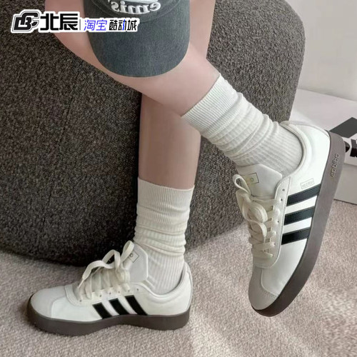 Adidas情侣低帮百搭小白鞋Samba