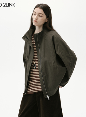 2LINKS｜重工 复古水洗色 秋冬氛围 极简设计 外套夹克