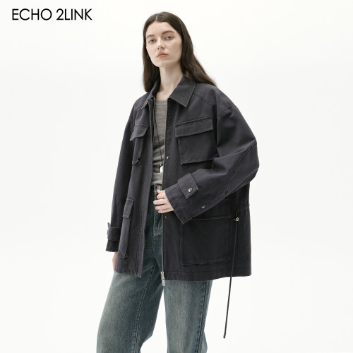 2LINKS｜重工四口袋工装派克服 中性极简风