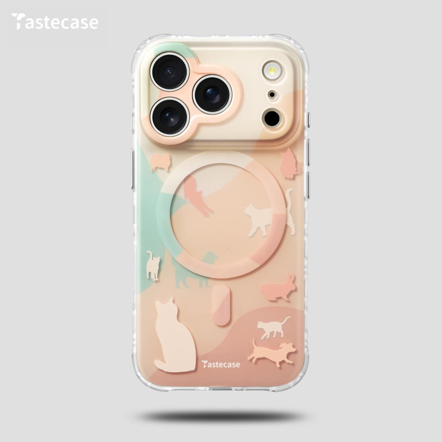 可爱动物园磁吸iPhone17手机壳