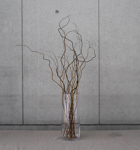 久伴天然树枝干花束长枝真花永生花客厅桌面装 饰摆件侘寂复古法式