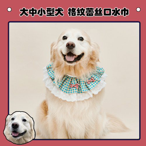 宠物口水巾狗狗可爱装饰围脖围巾