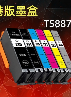 适用Canon佳能PIXMA TS8870打印机730 731 PGI730墨盒CLI731墨盒