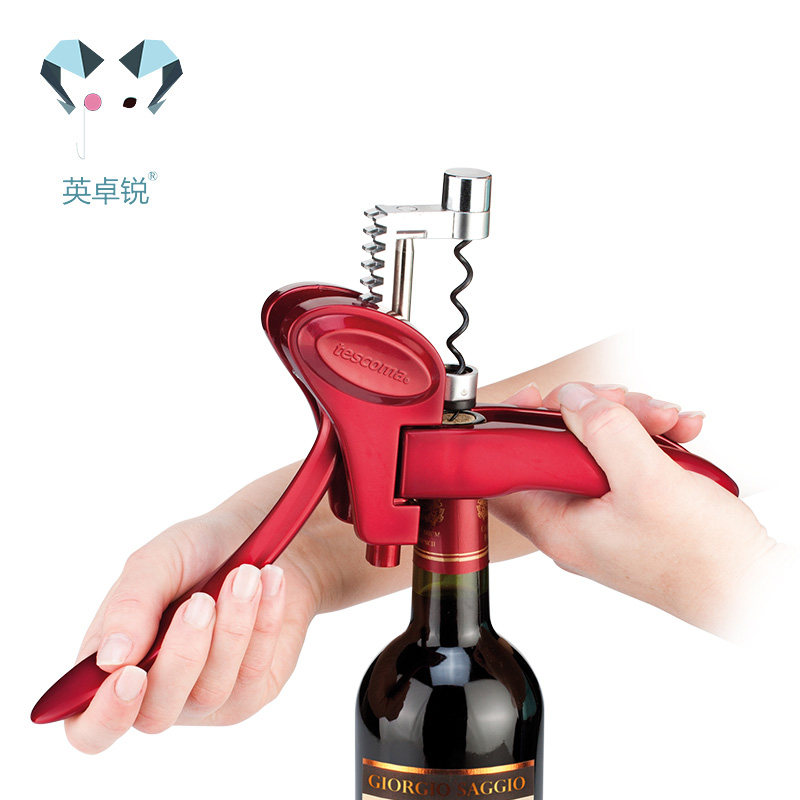 捷克TESCOMA正品酒具 兔型红酒开瓶器葡萄红酒瓶起子启瓶器不锈钢