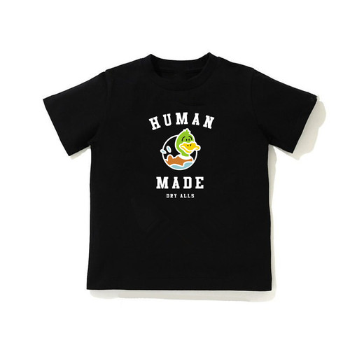 HUMANMADE男童夏季短袖T恤