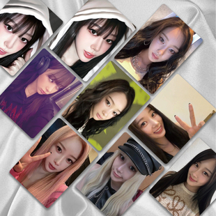 吉赛尔小卡镭射50张giselle周边专辑拍立得LOMO卡新款明信片亮膜