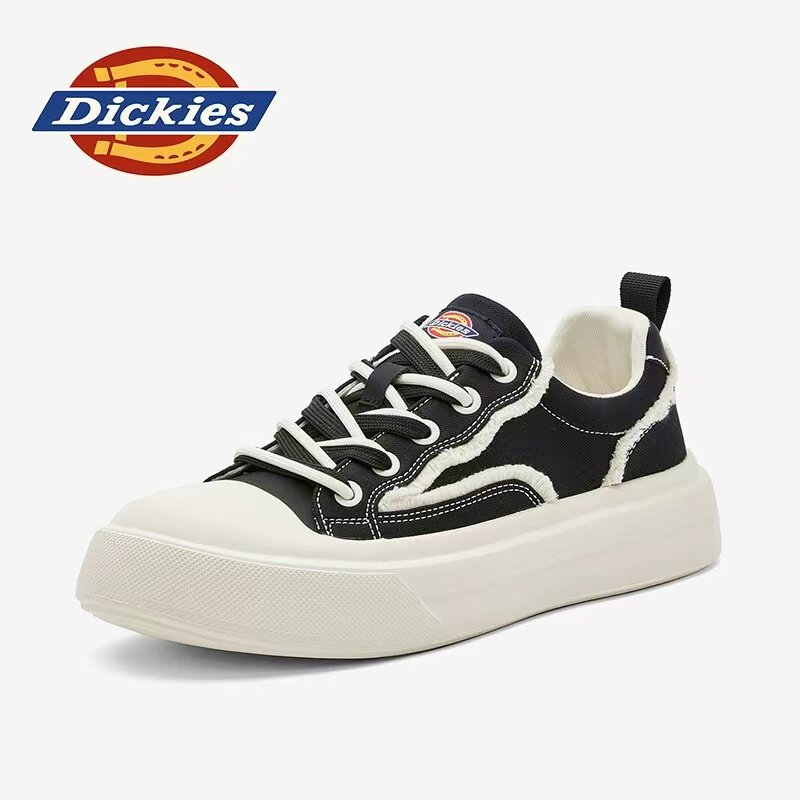 Dickies夏季透气增高帆布板鞋
