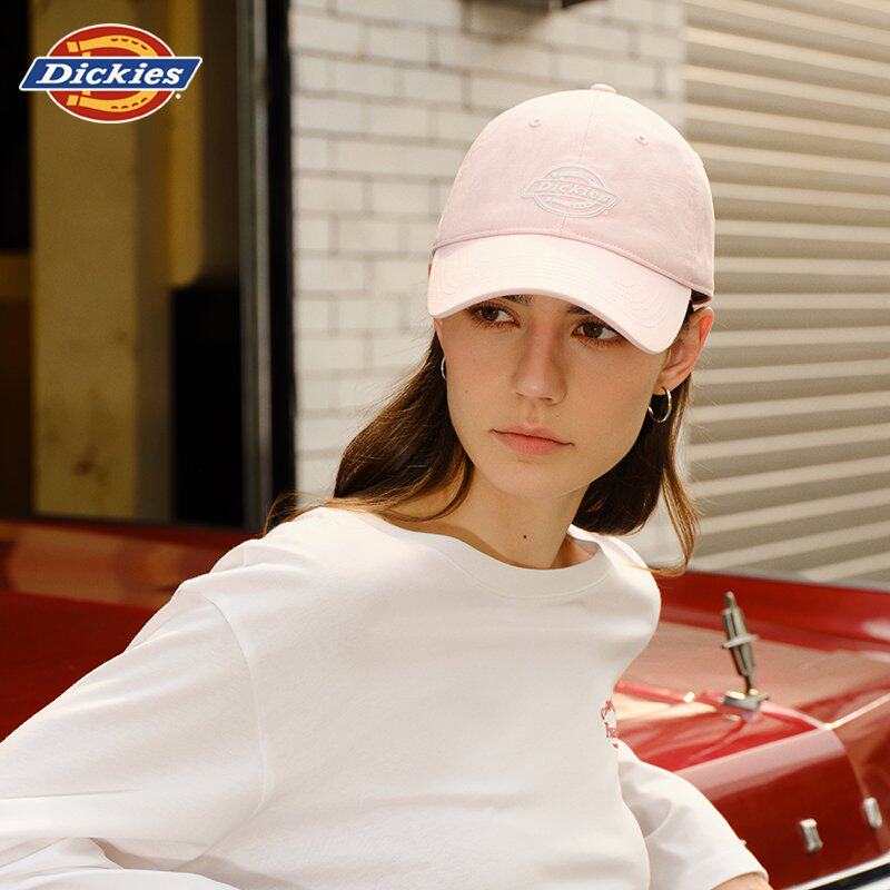 Dickies棒球帽女夏季透气鸭舌帽可调节防晒遮阳校园休闲百搭帽男
