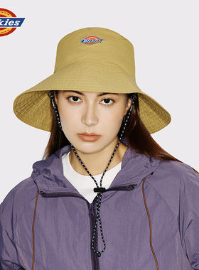 Dickies防晒大檐渔夫帽女显脸小