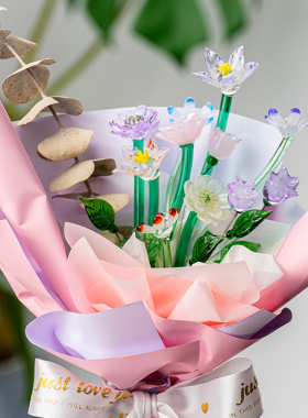 办公室高硼硅摆件装饰