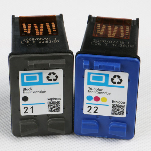 威佳21 22墨盒适用HP 21墨盒Deskjet D2360  F2180 F2290 F380 F390 F4180 4315 4355 PSC 1410打印机墨盒 - 封面
