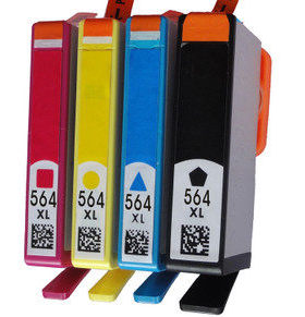 威佳564XL黑色墨盒适用惠普564墨盒hp4610 4620 3520 B110 5520 5510 6510 6520 7510 C410a C510a B209a
