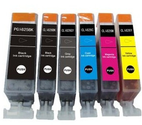 威佳适用佳能825 826墨盒MX898 888 MG8280 8180 6280 6180 5380 5280 5180 IP4980 4880 IX6580打印机墨盒