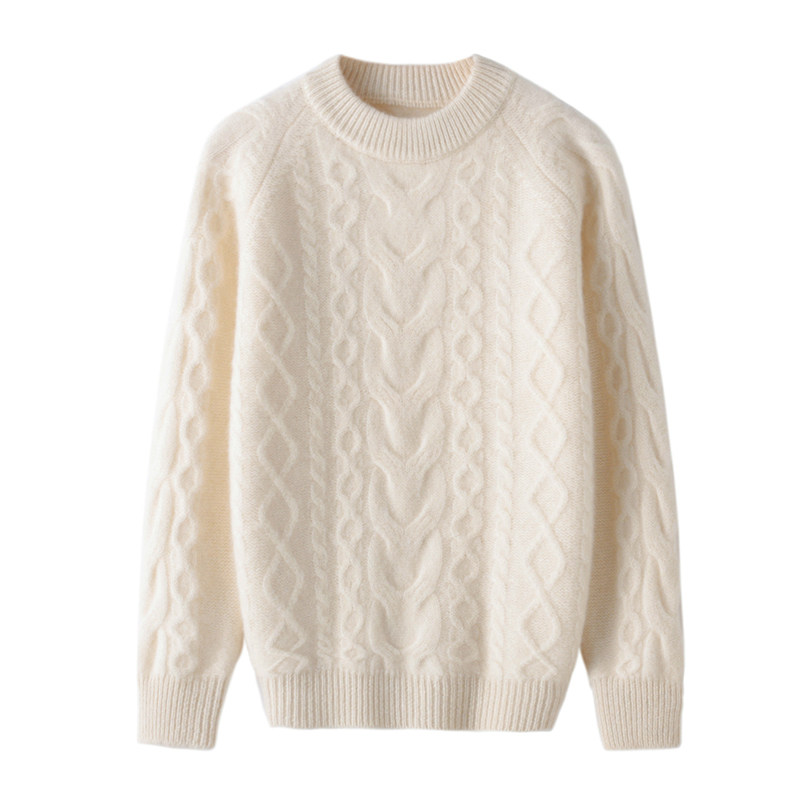 韩版洋气儿童羊毛衫秋冬双股加厚绞花保暖羊绒毛衣男女童毛线上衣,童装/婴儿装/亲子装,毛衣/针织衫,淘宝优惠券,粉丝福利购,淘宝优惠卷