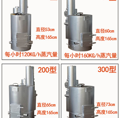 夹层蒸汽锅炉商用燃煤生物质节能煮泔水食用菌酿酒豆腐家用锅炉