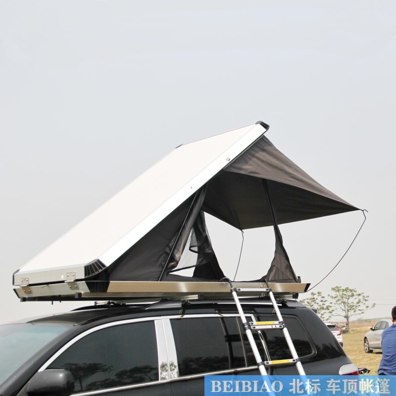 北标车顶帐篷铝合金硬壳三角