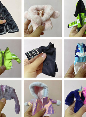 6分30cm娃娃衣 大姐姐丽佳小布ob22可儿可穿衣服配件 链接三