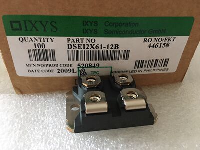 DSEI2X61-12B DSEI2X101-12A IXFN38N100Q2 超长质保 包上机好用