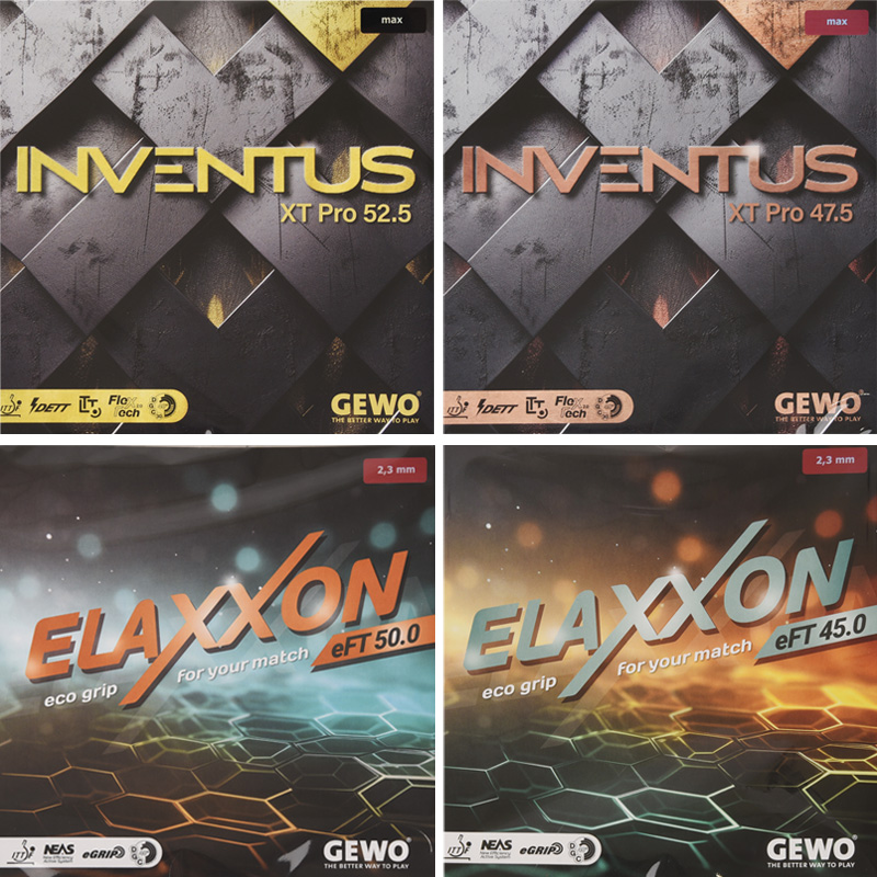 GEWO杰沃乒乓球胶皮机甲47.5