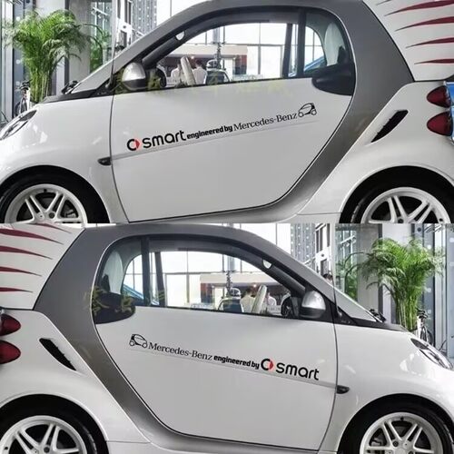 适用于斯玛特改装汽车个性装饰车贴SMART车身门贴纸整车拉花