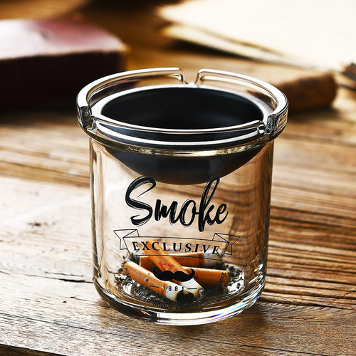 防风烟缸高端个性户外不锈钢漏斗