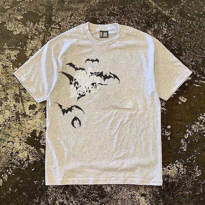 黑暗大蝙蝠潮牌oversize宽松