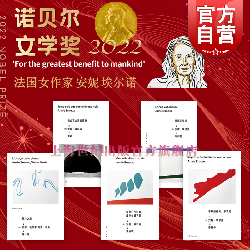 相片之用/我走不出我的黑夜/如他们所说的,或什么都不是/外面的生活/看那些灯光,亲爱的 安妮埃尔诺作品上海人民出版社外国小说