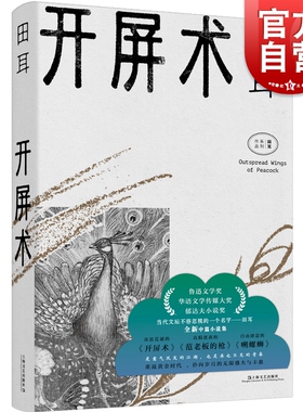 开屏术 鲁迅文学奖得主田耳作品上海文艺出版社现当代文学小说 另著环线车/天体悬浮/衣钵