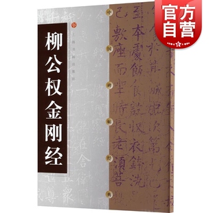 中国碑帖经典柳公权金刚经 方传鑫著 上海书画出版社 中国碑帖经典